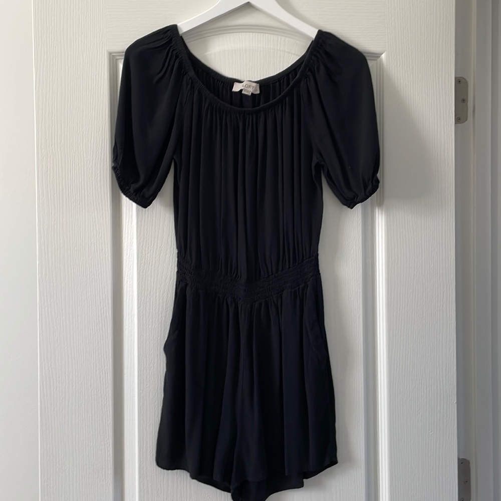 Loft Black Romper